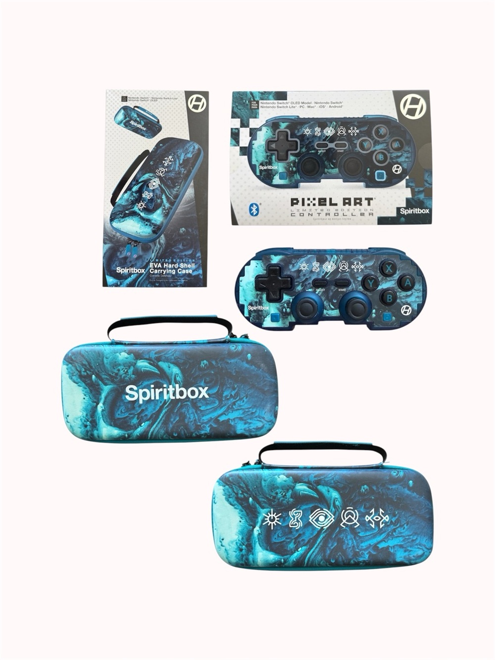 LE Hyperion x Spiritbox Nintendo Switch case + wireless controller